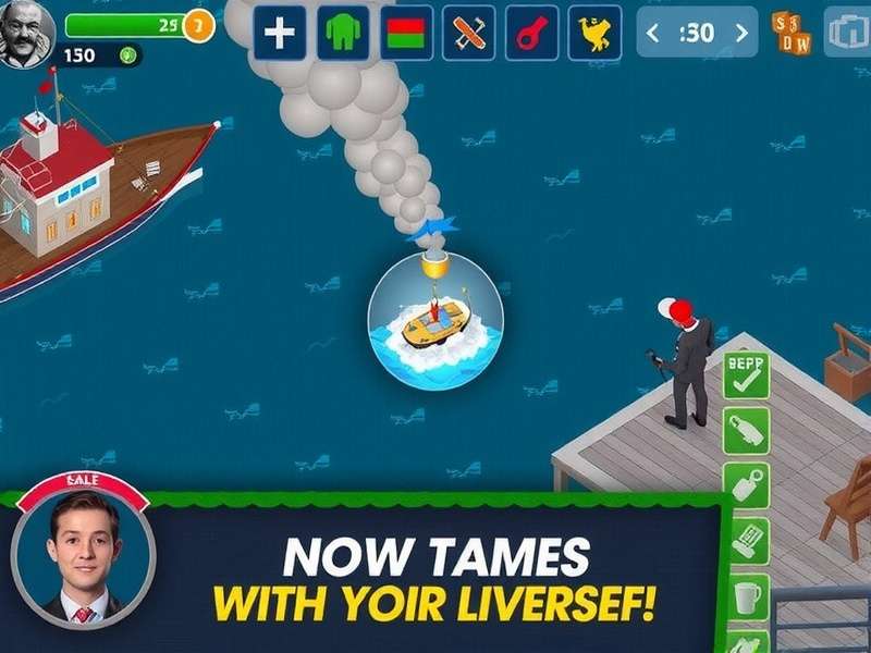 Harbor Heroes Gameplay Screenshot